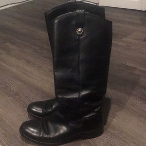 MAKE AN OFFER Frye Melissa Black Leather Boots